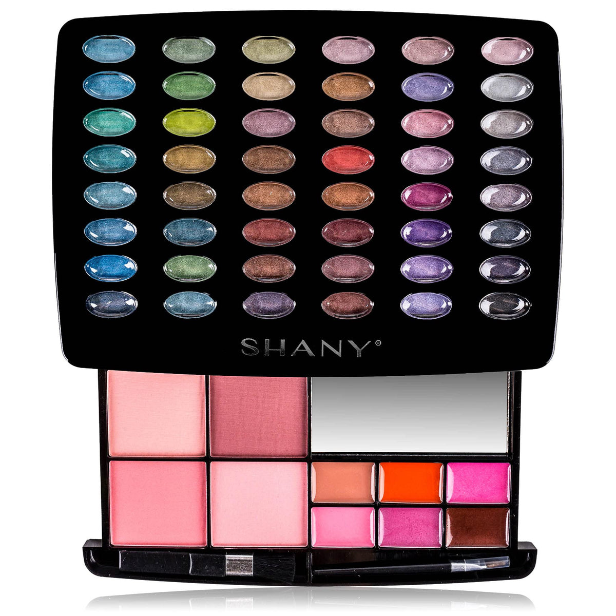 SHANY Glamour Girl Makeup Kit showing blushes and lip creams