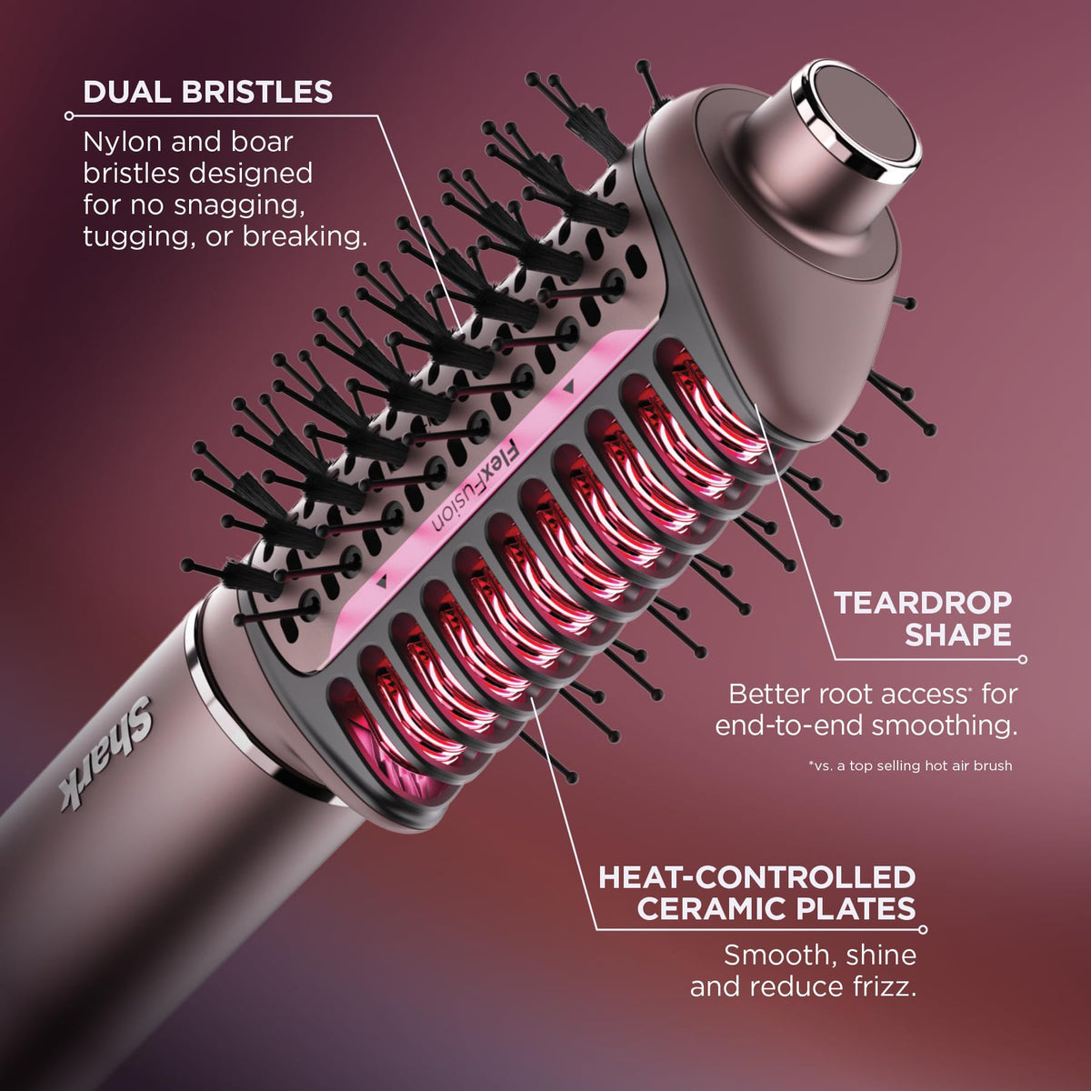 Shark FlexFusion Ceramic Air Styler with accessories