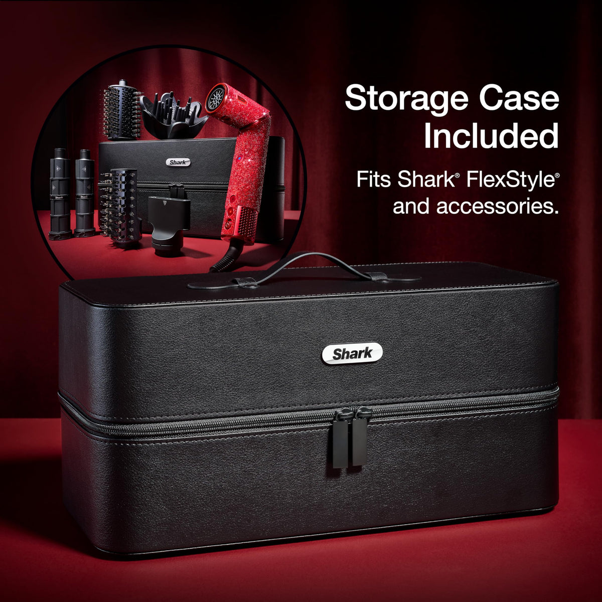 Shark FlexStyle Air Multi-Styler Red Diamond lifestyle scene