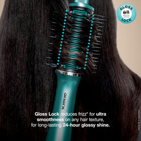 Shark Glossi 2-in-1 Hot Tool in use on wet hair