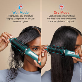 Shark Glossi 2-in-1 Hot Tool lifestyle scene on vanity