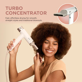 Shark SpeedStyle Hair Dryer packaging with features listed