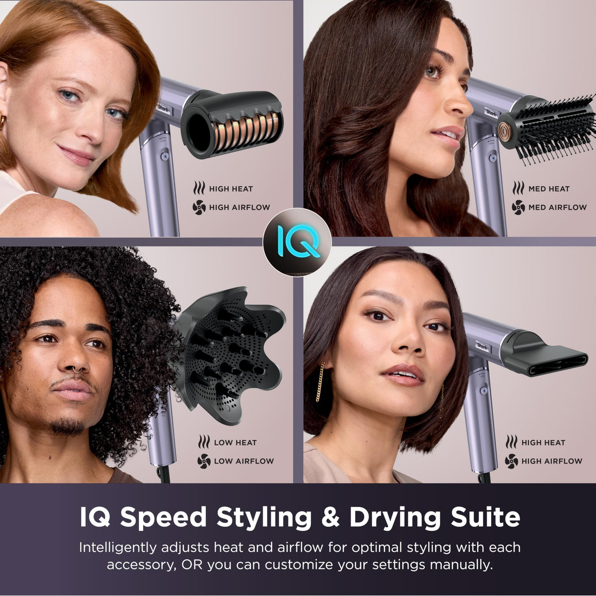Shark SpeedStyle Pro Flex Dryer showing airflow feature