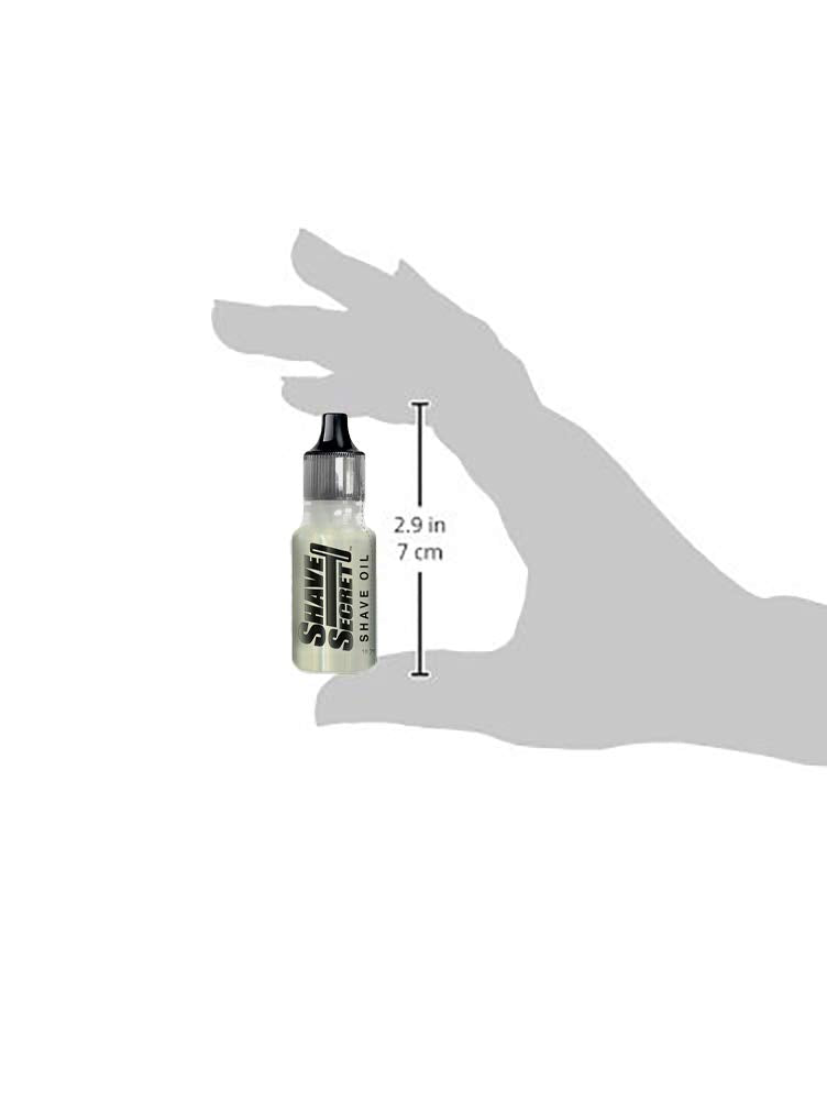Shave Secret Shaving Oil 18.75ml bottles arranged in a pack