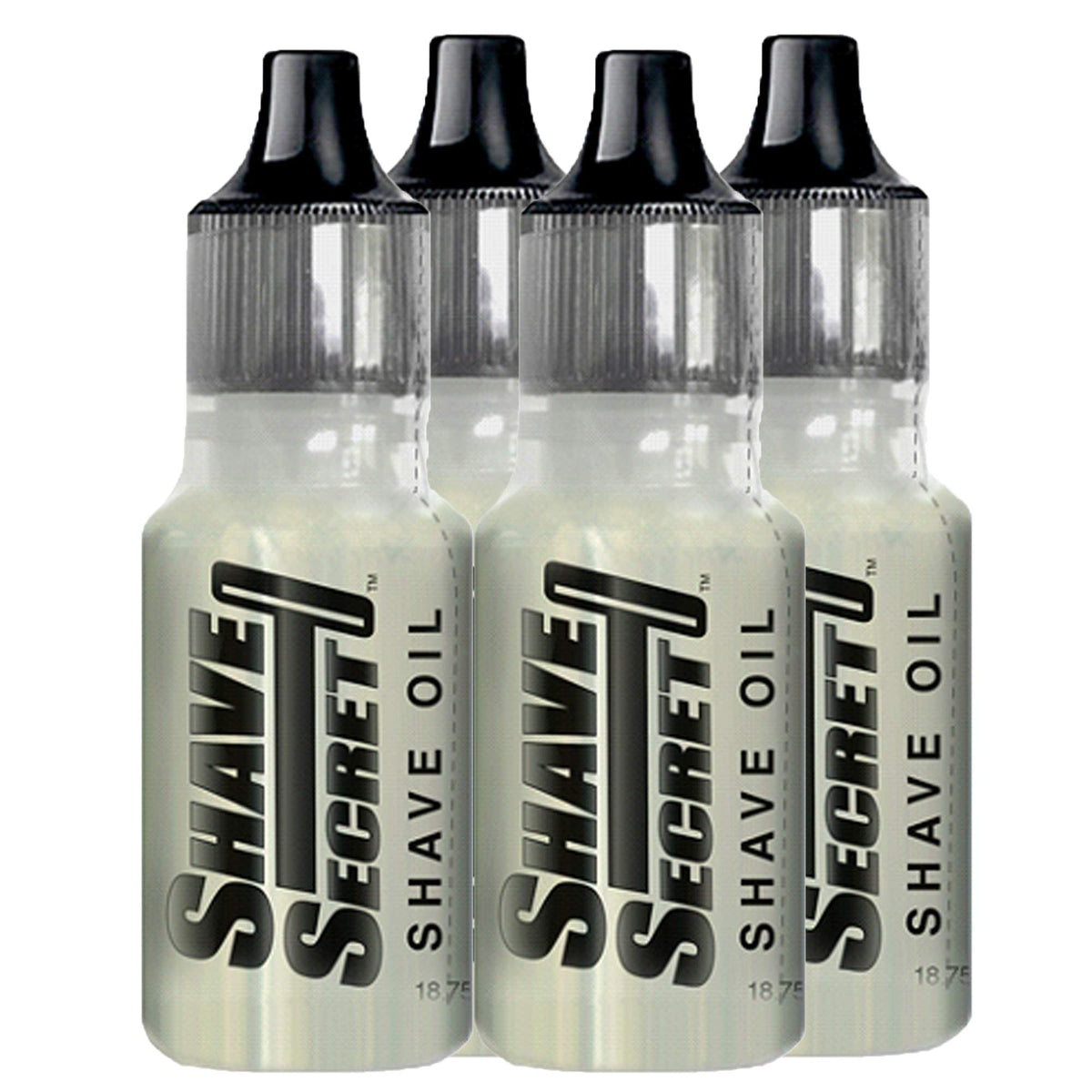 Shave Secret Shaving Oil 18.75ml front view with packaging