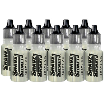 Shave Secret Shaving Oil 18.75ml pack front view