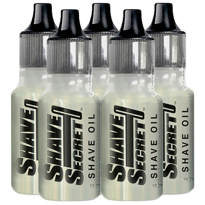 Shave Secret Shaving Oil 18.75ml pack front view
