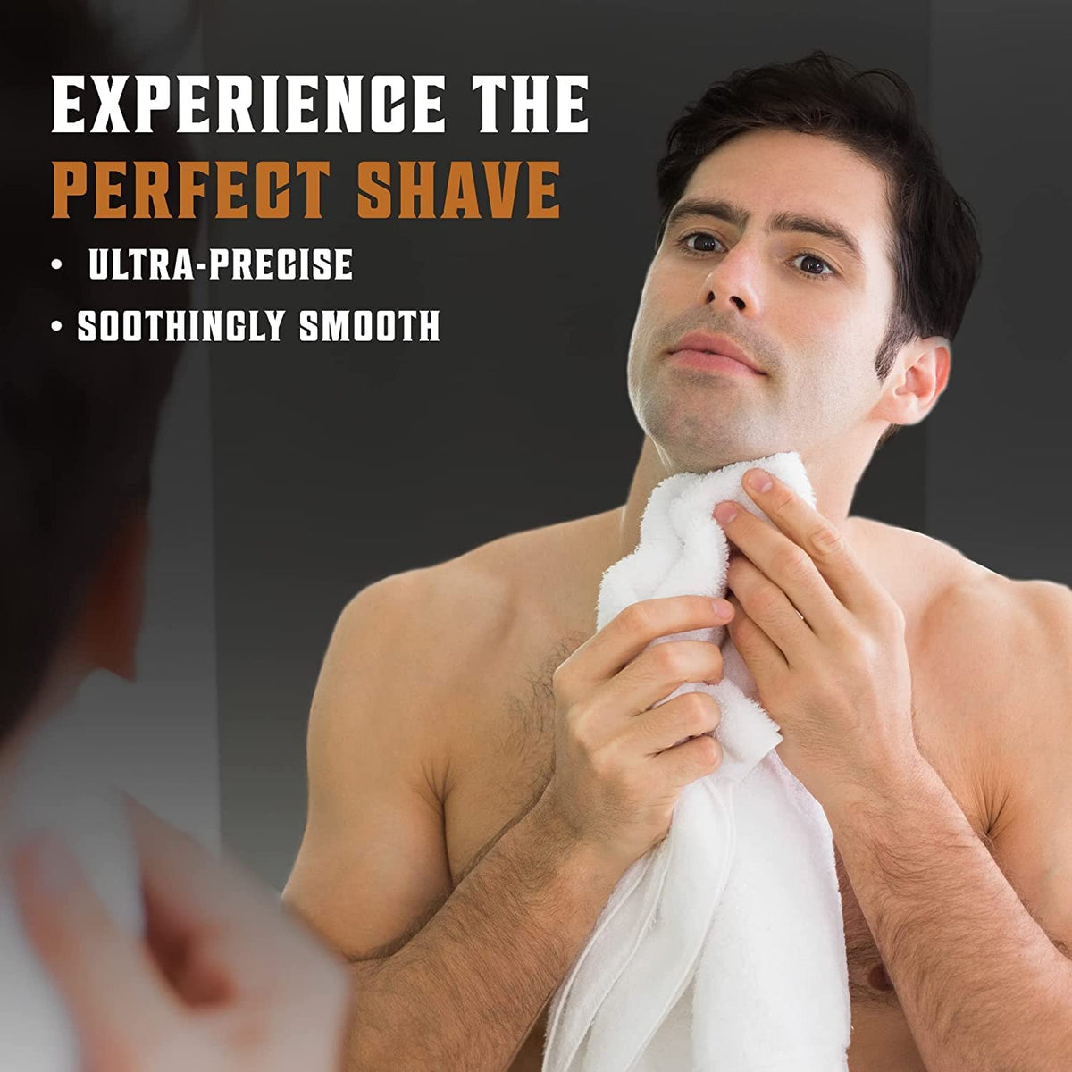 SHAVING REVOLUTION Long Handle Double Edge Safety Razor in use