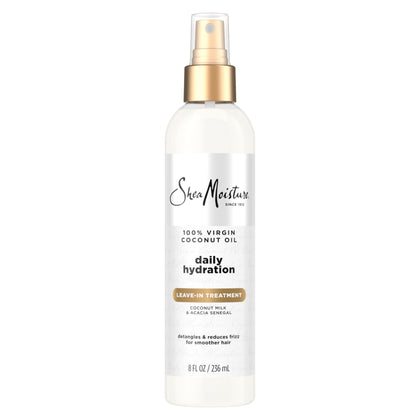 Shea Moisture 100% Virgin Coconut Oil Leave-In front view
