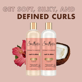 Shea Moisture Curl & Shine Conditioner creamy texture