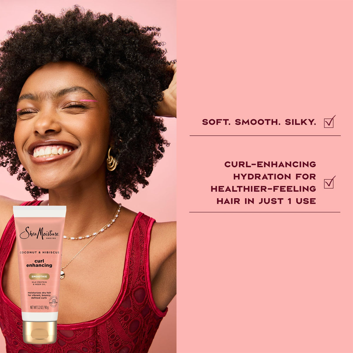 Shea Moisture Curl & Shine set lifestyle scene