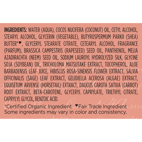 Shea Moisture Curl & Style Milk 8 oz packaging details