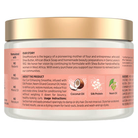 Shea Moisture Curl support Cream showing texture