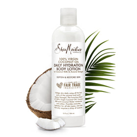 Shea Moisture Daily Hydration Body Lotion 399g back view