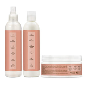 Shea Moisture Kids Curl & Shine Shampoo & Conditioner in bathroom setting