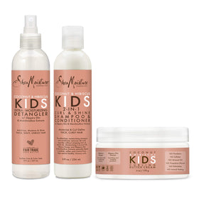 Shea Moisture Kids Curl & Shine Shampoo & Conditioner Set front view