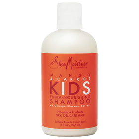 Shea Moisture Kids Mango & Carrot Shampoo 8 oz front view
