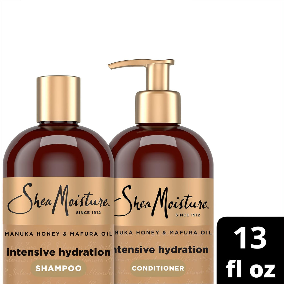 Shea Moisture Shampoo and Conditioner Set packaging