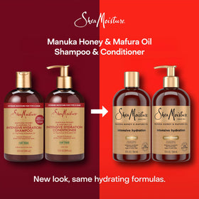 Shea Moisture Shampoo and Conditioner Set with natural ingredients