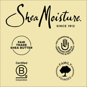 Shea Moisture shampoo bottle back view