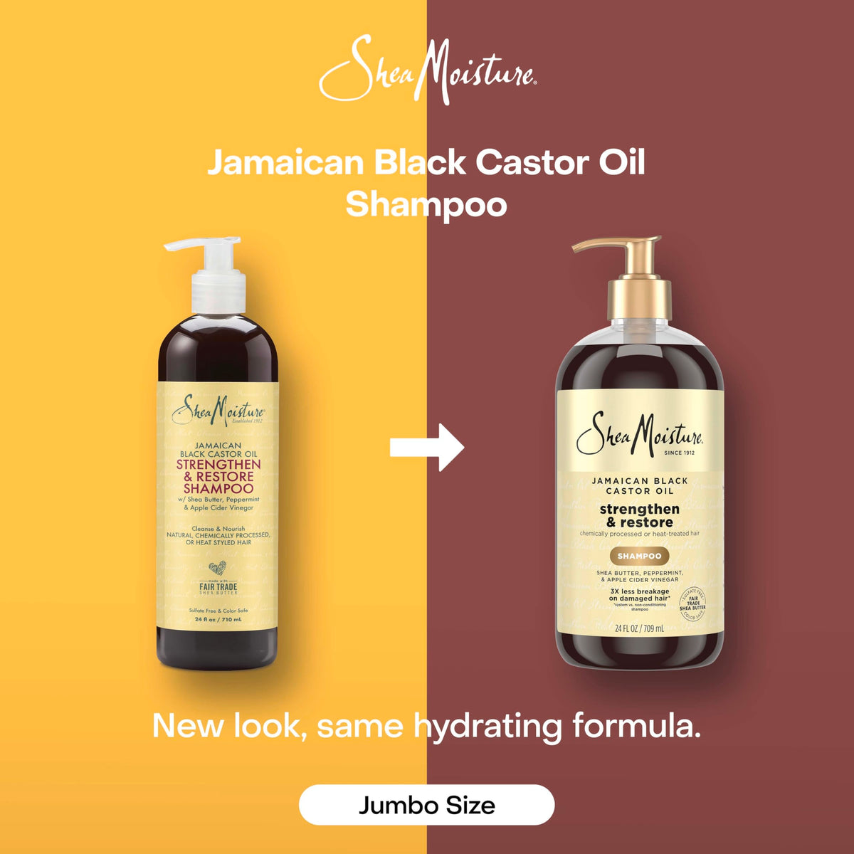 Shea Moisture Strengthen & Restore Shampoo ingredients list