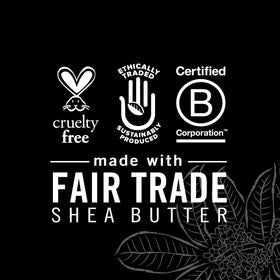 SheaMoisture African Black Soap bar on a clean towel