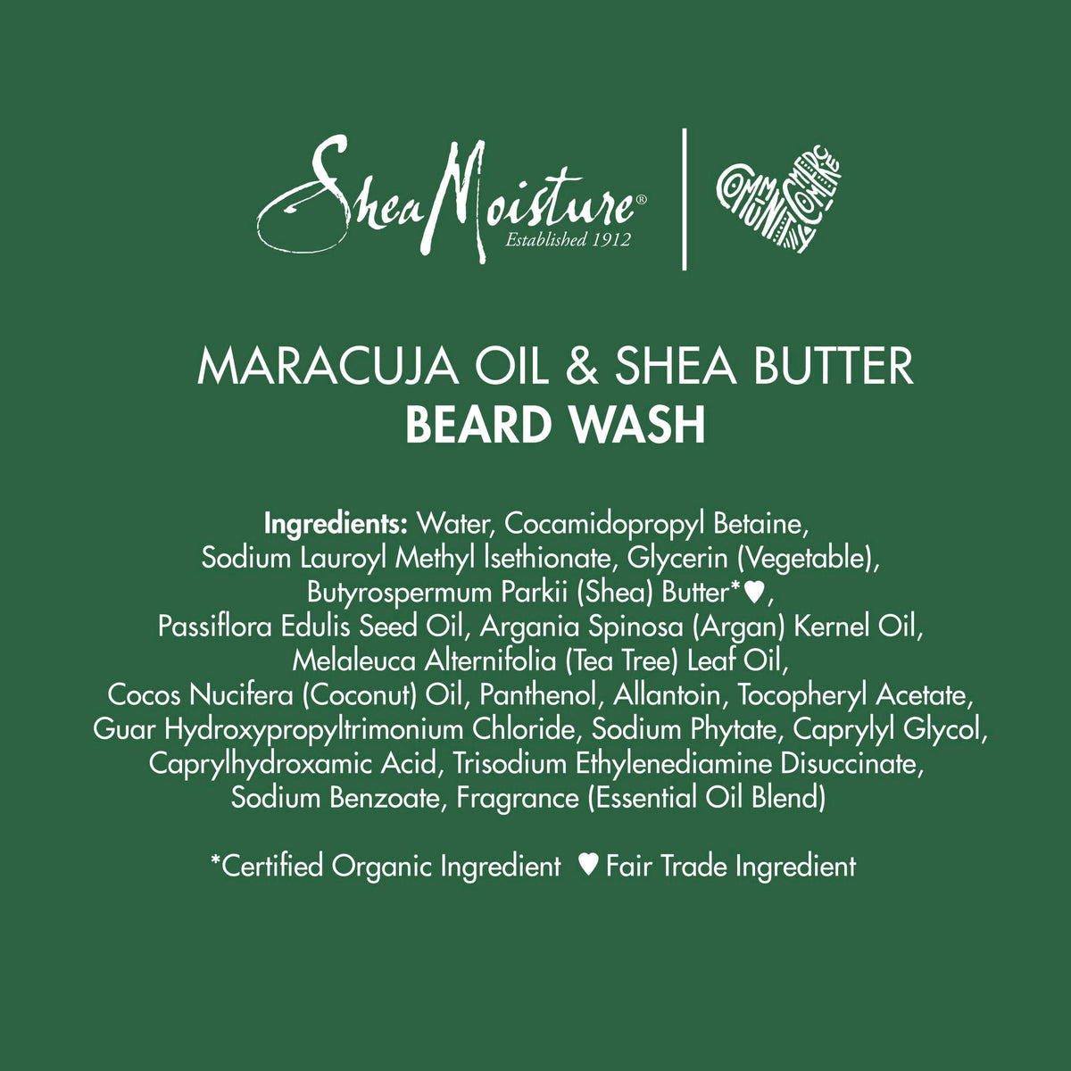 SheaMoisture Beard Wash 6 oz in a grooming setting