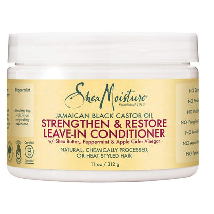 SheaMoisture Jamaican Black Castor Oil Leave In Conditioner 11.5 oz front view