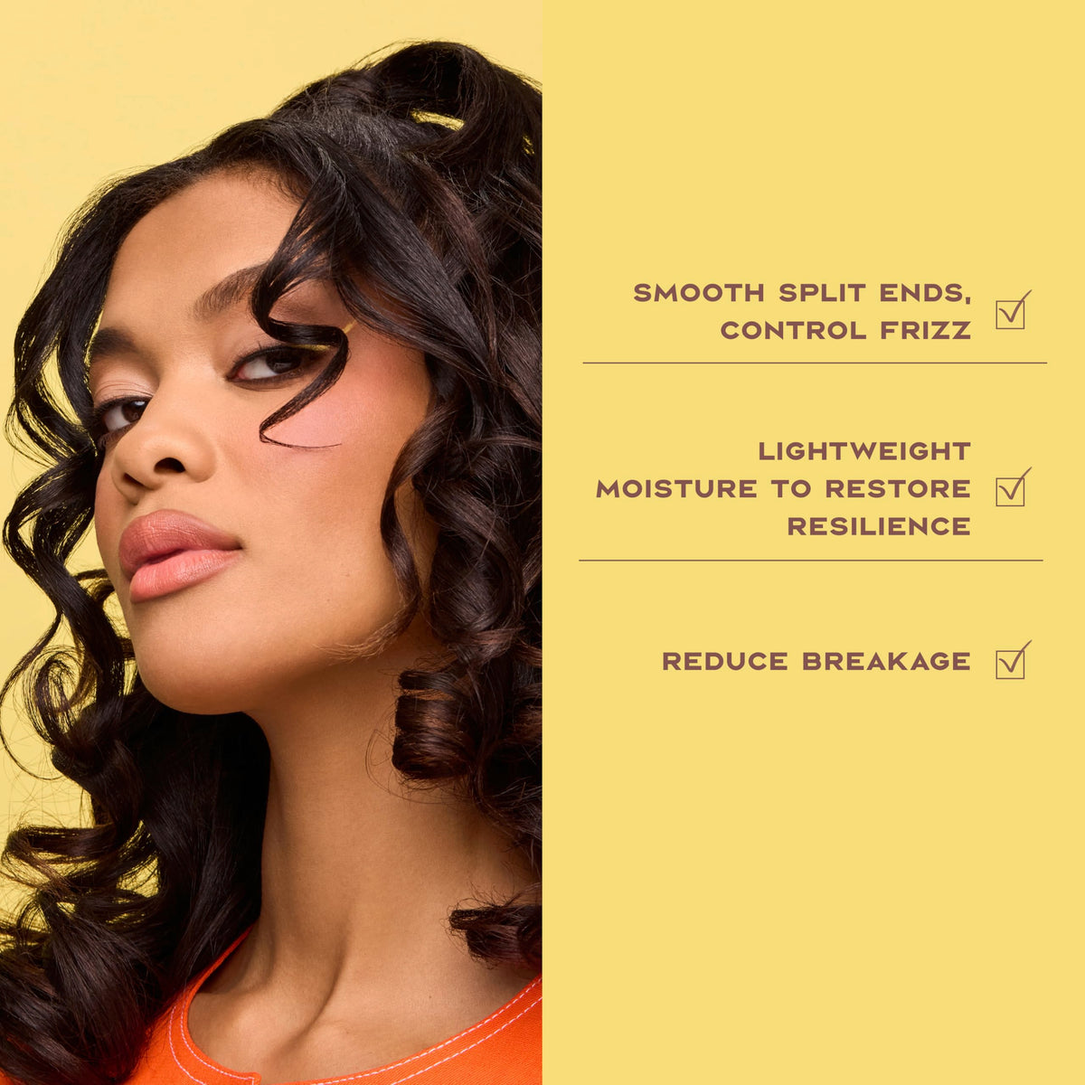 SheaMoisture Leave In Conditioner texture on hand