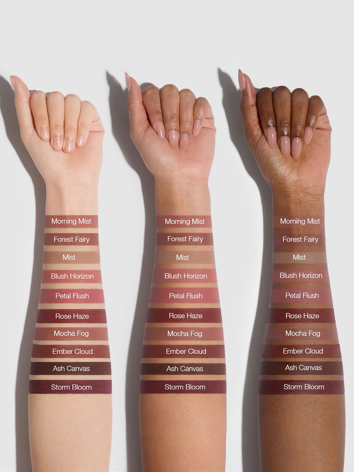 SHEGLAM Cloudline Blur Lip Liner Ember Cloud on vanity