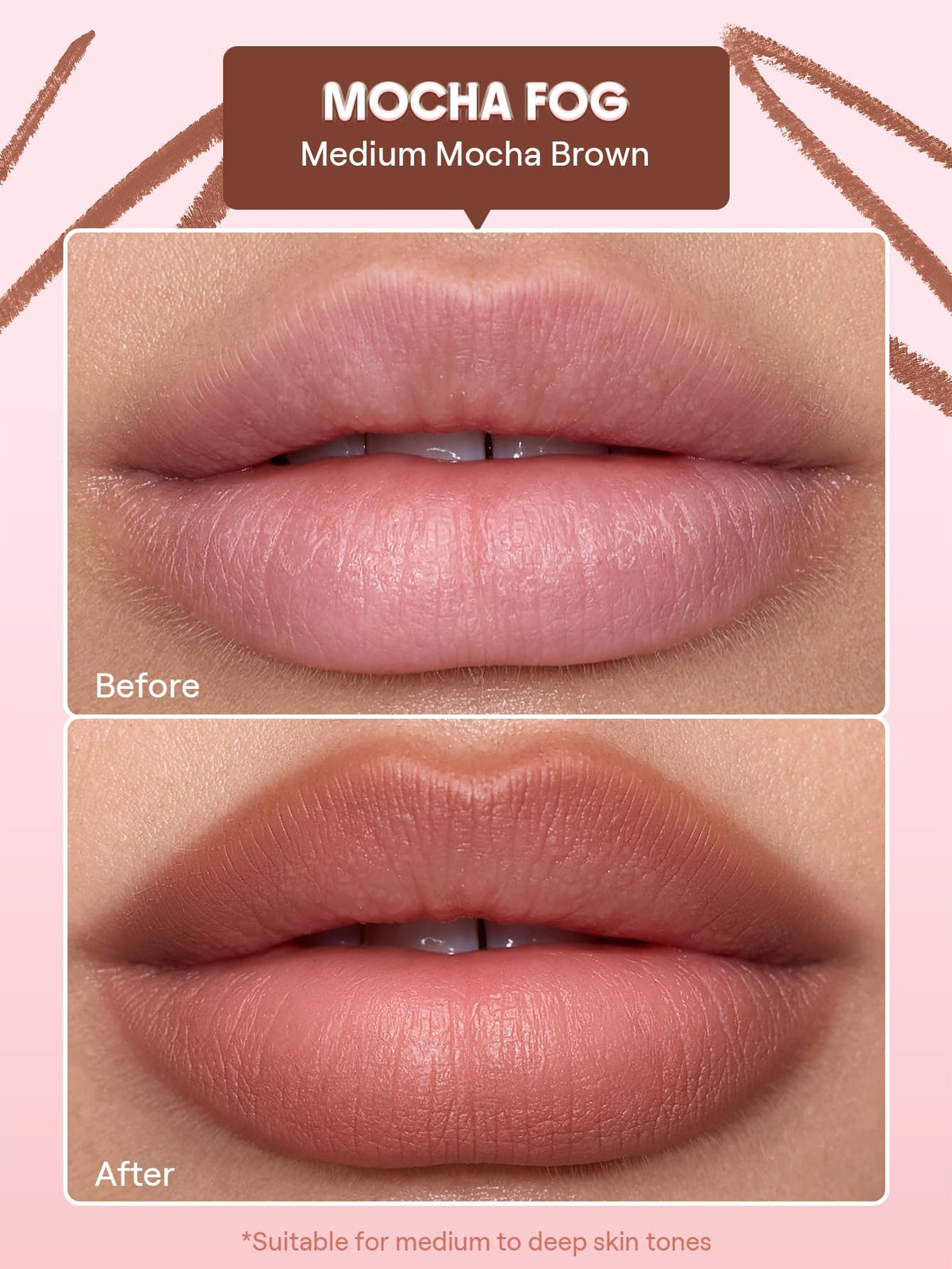 SHEGLAM Cloudline Blur Lip Liner Mocha Fog packaging