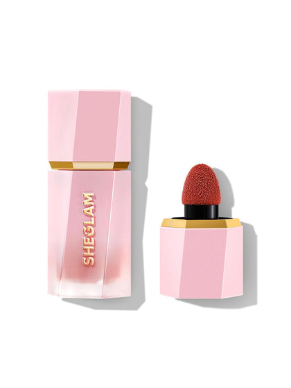 SHEGLAM Color Bloom Liquid Blush Fine Carmine front view
