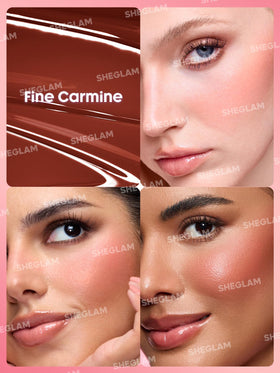 SHEGLAM Color Bloom Liquid Blush Fine Carmine packaging