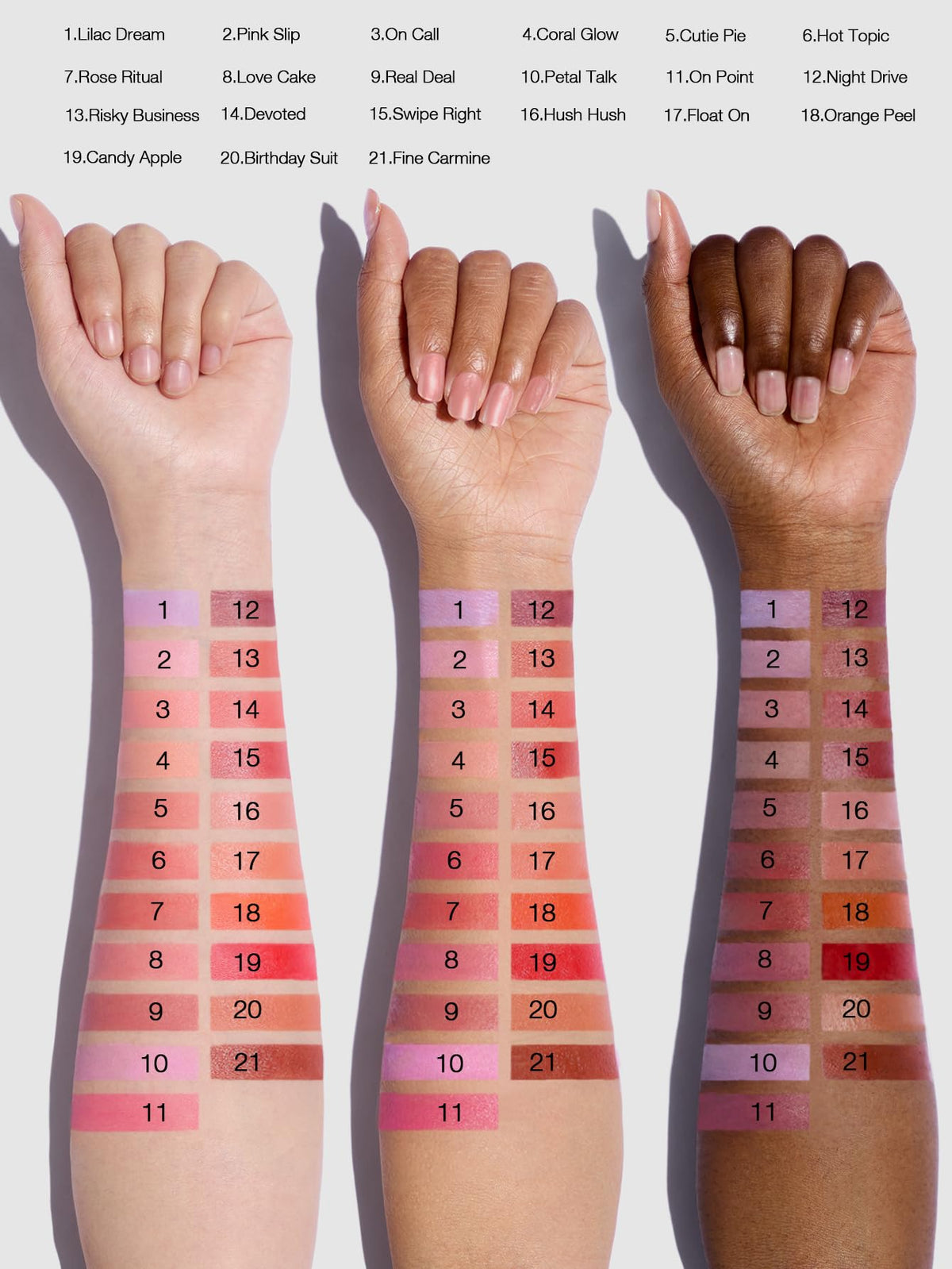 SHEGLAM Color Bloom Liquid Blush Fine Carmine swatch on skin