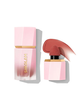 SHEGLAM Color Bloom Liquid Blush front view in Risky Business shade
