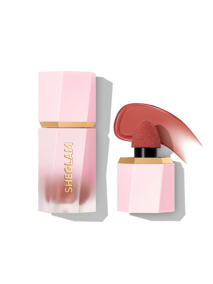 SHEGLAM Color Bloom Liquid Blush front view in Risky Business shade