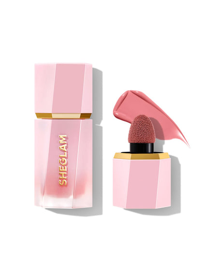 SHEGLAM Color Bloom Liquid Blush front view with matte finish