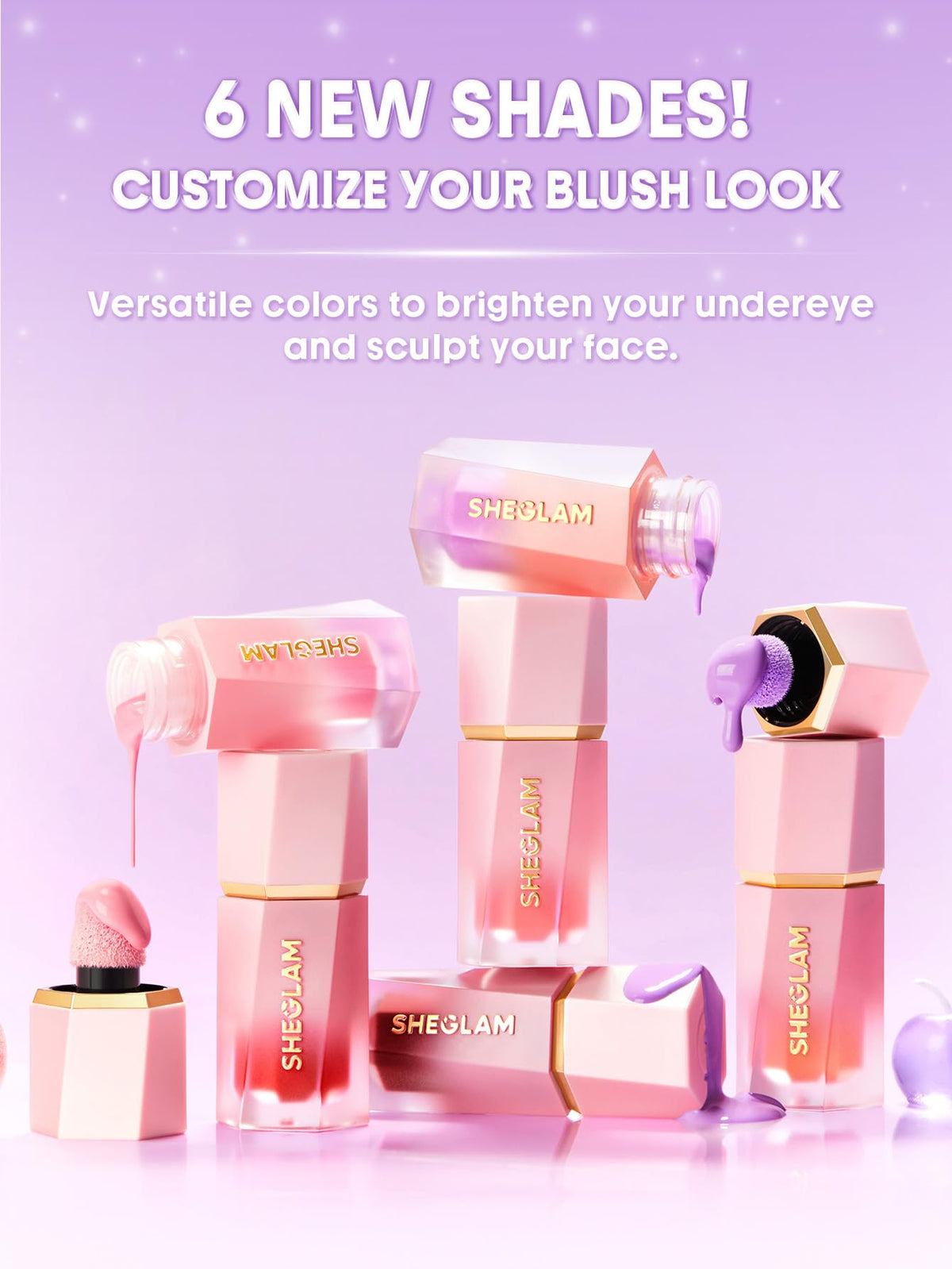 SHEGLAM Color Bloom Liquid Blush with vitamin C ingredients