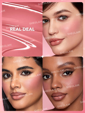SHEGLAM Color Bloom Liquid Blush with vitamin C label