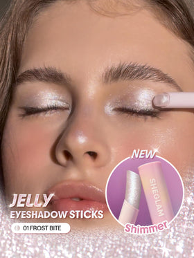 SHEGLAM Crystal Jelly Glaze Stick 01 Frost Bite packaging