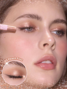 SHEGLAM Crystal Jelly Glaze Stick 03 Peach Fuzz side view