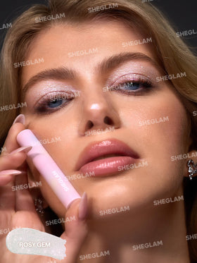 SHEGLAM Crystal Jelly Glaze Stick Eye Shadow in use