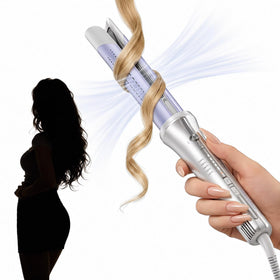 SHEGLAM One Touch Airflow Styler Pro front view with cool air vents