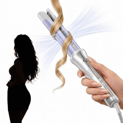 SHEGLAM One Touch Airflow Styler Pro front view with cool air vents