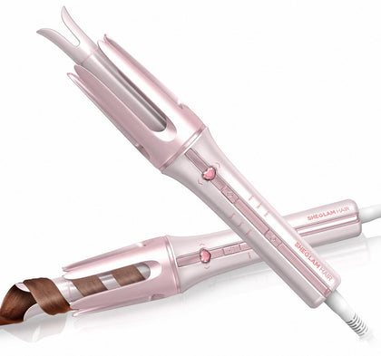 SHEGLAM Pink Curling Iron Cupid's Charm front view