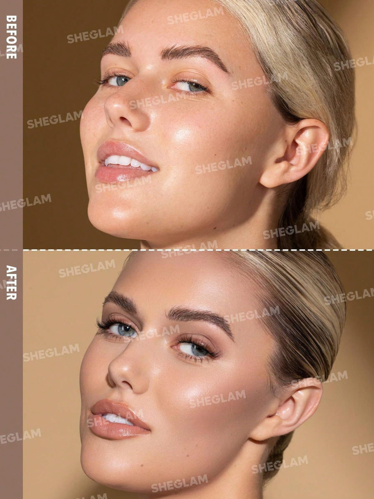 SHEGLAM Sun Sculpt Liquid Contour Stick 01 Soft Tan applicator close-up