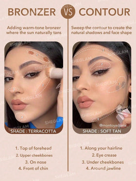 SHEGLAM Sun Sculpt Liquid Contour Stick 01 Soft Tan in lifestyle setting
