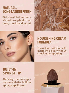 SHEGLAM Sun Sculpt Liquid Contour Stick 01 Soft Tan packaging