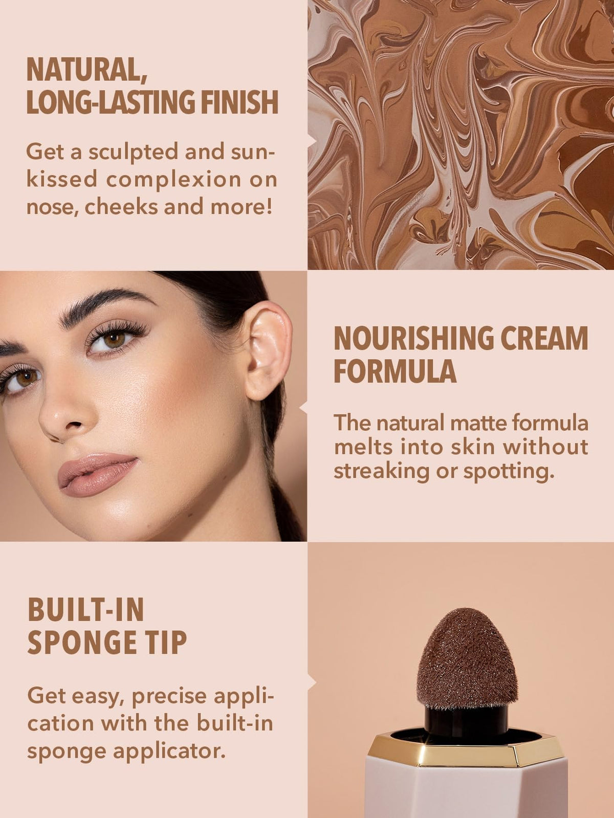 SHEGLAM Sun Sculpt Liquid Contour Stick Camel Suede packaging