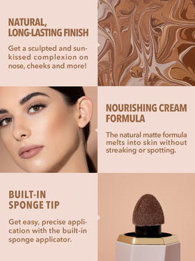 SHEGLAM Sun Sculpt Liquid Contour Stick Camel Suede packaging